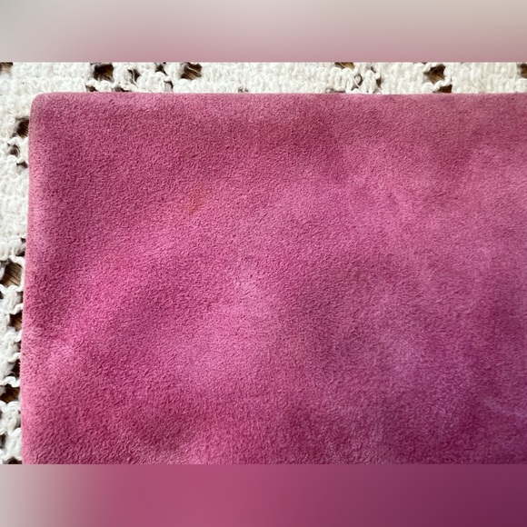 Salvatore Ferragamo “Masa” Suede Clutch - Picture 4 of 16